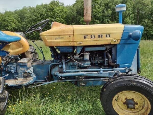 Ford 3400 tractor with Auburn trencher