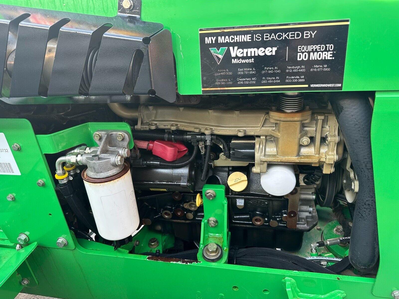 2018 Vermeer RTX450 Ride On Trencher 560 Hours 49HP Diesel 4×4 MINT