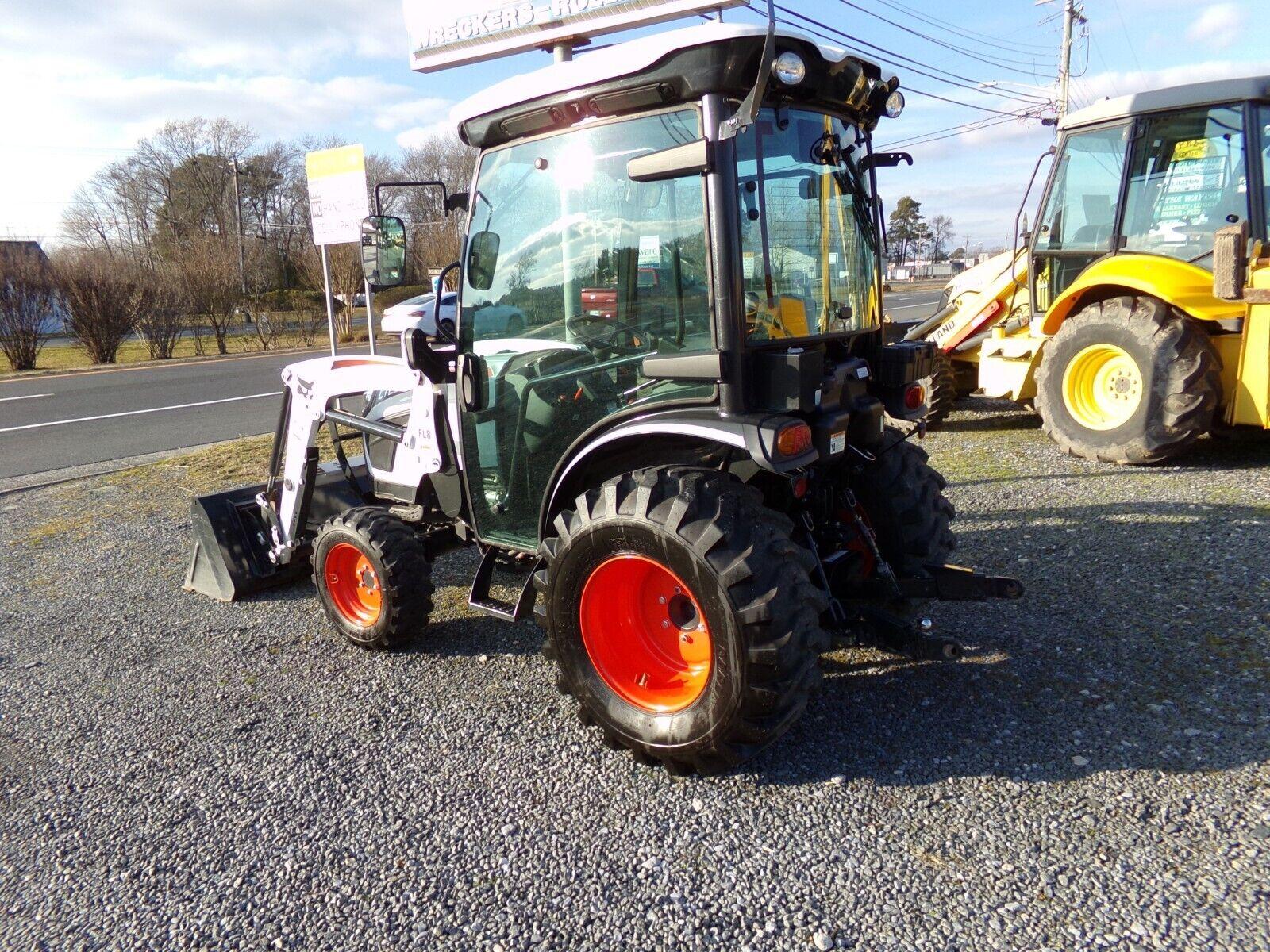2021 BOBCAT CT2535 4X4 CAB TRACTOR W/LOADER ONLY 215 HOURS. 35HP. AIR/HEAT